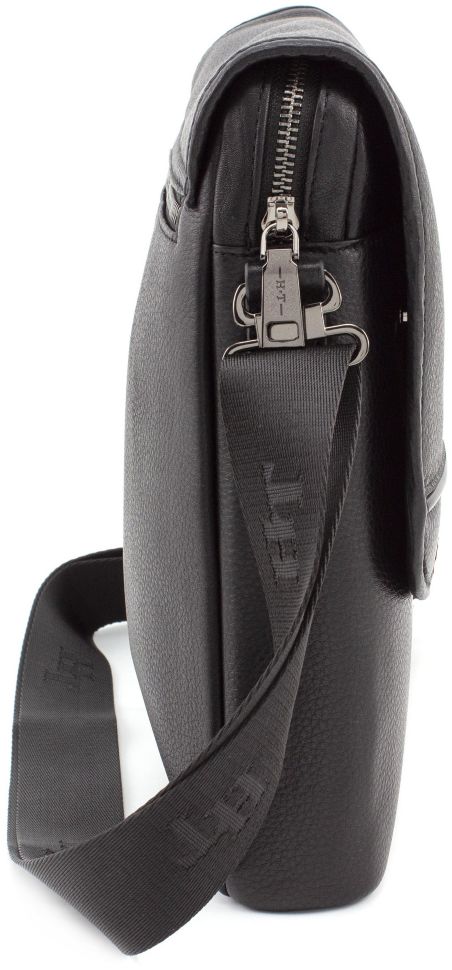 Наплечная мужская сумка с клапаном H.T Leather (12135)