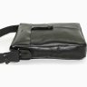 Классическая мужская сумка планшет через плечо черного цвета VATTO (11935) - 3