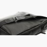 Классическая мужская сумка планшет через плечо черного цвета VATTO (11935) - 4