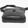Классическая мужская сумка планшет через плечо черного цвета VATTO (11935) - 9