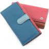 Кожаный цветной кошелек с блоком под карточки ST Leather (16027) - 5
