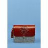 Фетровая женская бохо-сумка c коричневыми вставками BlankNote Лилу (12676) - 4