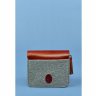 Фетровая женская бохо-сумка c коричневыми вставками BlankNote Лилу (12676) - 6