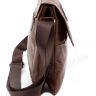 Кожаная мужская сумка без надписей Leather Collection (10368) - 2