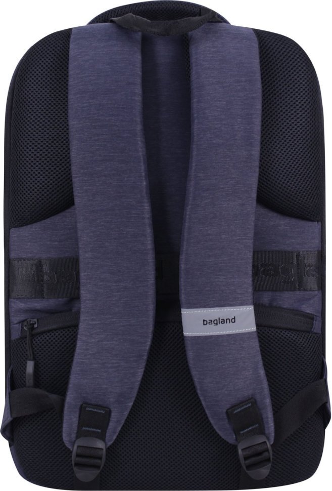 Синий мужской рюкзак из текстиля с отсеком под ноутбук Bagland (55495)