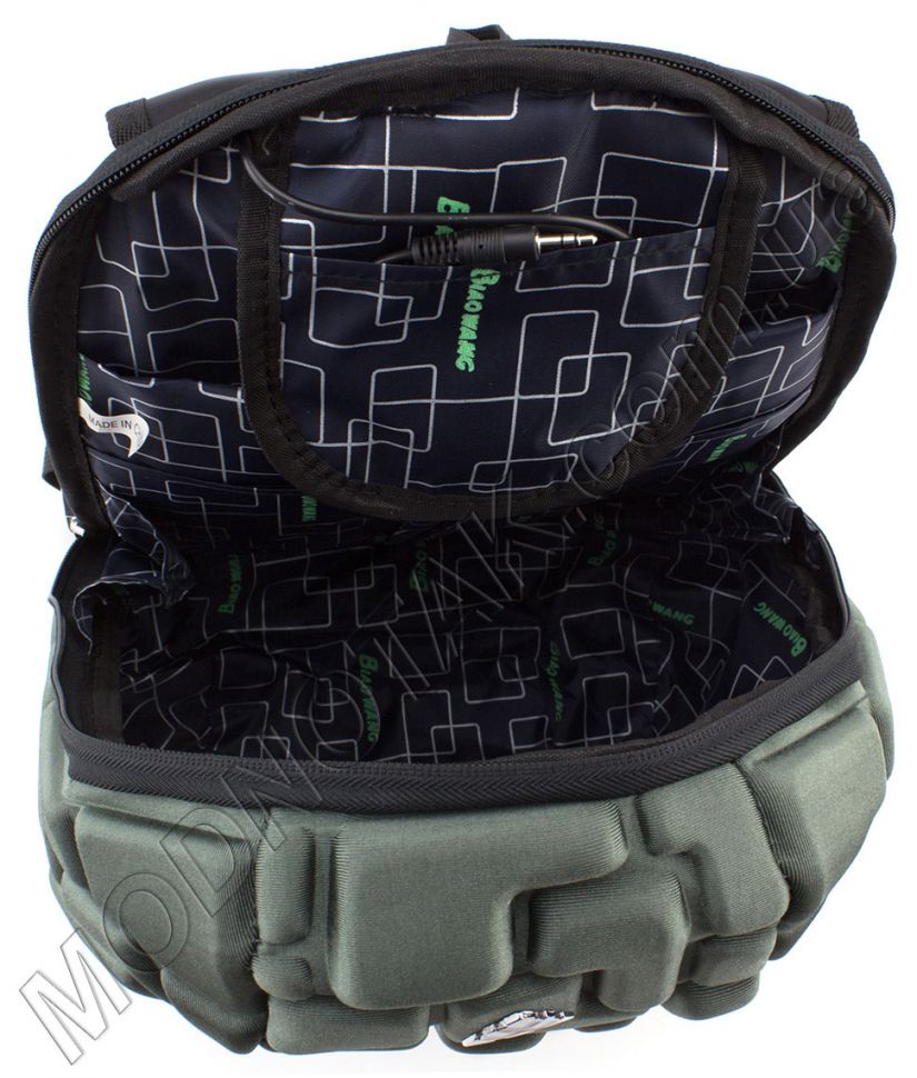 Удобный небольшой рюкзак с потайной молнией KAKTUS (2041 grey)