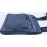 Мужская кожаная сумка планшет среднего размера с карманами VATTO (11838) - 4