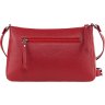 Женская красная сумка-кроссбоди на плечо из качественной кожи Issa Hara Анита (21132) - 2