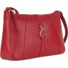 Женская красная сумка-кроссбоди на плечо из качественной кожи Issa Hara Анита (21132) - 3