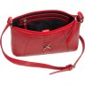 Женская красная сумка-кроссбоди на плечо из качественной кожи Issa Hara Анита (21132) - 4