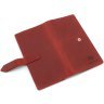 Женский красный кошелек ручной работы Grande Pelle (13016) - 4
