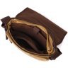 Текстильная мужская сумка песочного цвета для ноутбука 13 дюймов Vintage 2422202 - 4