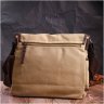 Текстильная мужская сумка песочного цвета для ноутбука 13 дюймов Vintage 2422202 - 8