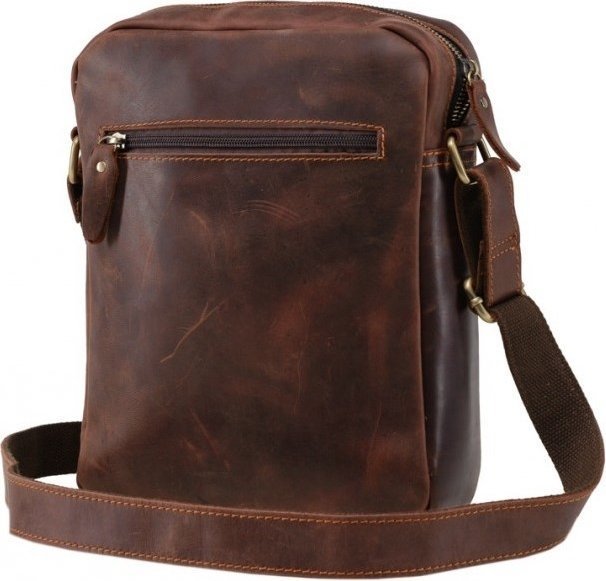 Мужская сумка планшет в винтажном стиле из кожи Crazy Horse VINTAGE STYLE (14638)