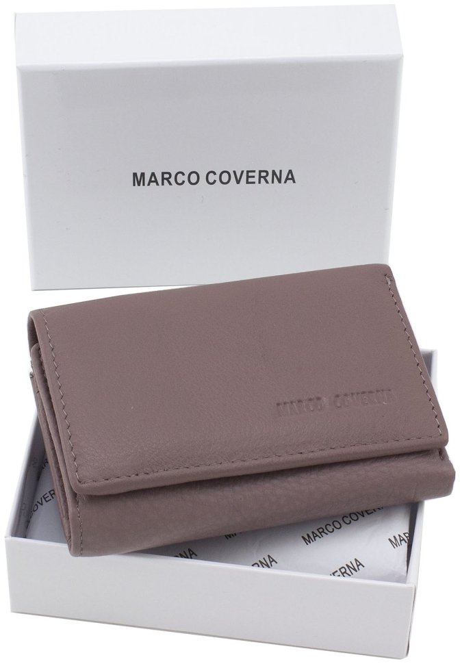 Женский кожаный кошелек с фиксацией на магнит Marco Coverna (18000) 