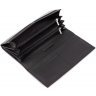 Классический женский кошелек черного цвета из гладкой кожи ST Leather (16886) - 5