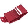 Красное лаковое портмоне небольшого размера KARYA (1052-018) - 4
