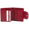 Красное лаковое портмоне небольшого размера KARYA (1052-018) - 2