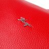 Красная женская сумка-кроссбоди из натуральной кожи через плечо KARYA (2420884) - 7