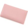 Женская вертикальная светло-розовая ключница из натуральной кожи ST Leather (14033) - 3