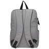 Серый текстильный мужской рюкзак с USB-разъемом Remoid 72999 - 3