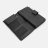 Классический мужской кожаный клатч черного цвета Ricco Grande 64999 - 5