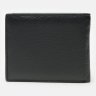 Мужской кожаный кошелек черного цвета без монетницы Tailian 65699 - 2