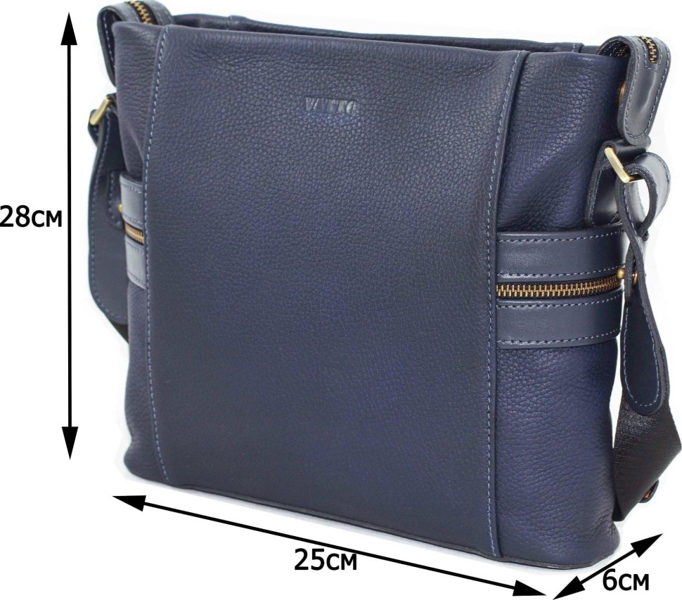 Удобная повседневная сумка Флотар среднего размера VATTO (12040)