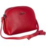 Фирменная женская сумка красного цвета из натуральной кожи Desisan (3136-4) - 3