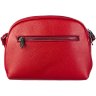 Фирменная женская сумка красного цвета из натуральной кожи Desisan (3136-4) - 4
