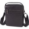 Мужская наплечная сумка среднего размера из натуральной кожи высокого качества H.T. Leather 68599 - 3
