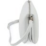 Белая женская сумка-клатч из натуральной кожи итальянского производства Grande Pelle (59099) - 2