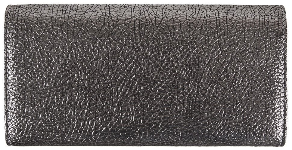 Серебристый женский кошелек из натуральной кожи с эффектом под трещинки Desisan 80200 фото №2 Серебристый женский кошелек из натуральной кожи с эффектом под трещинки Desisan 80200 modnotak фото №2