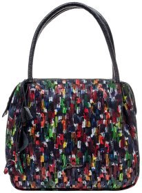 Разноцветная женская сумка из натуральной кожи Desisan 81100