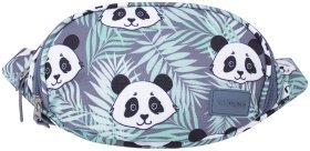 Дитяча бананка (поясна сумка) з принтом панд з Оксфордського текстилю Bagland 111400
