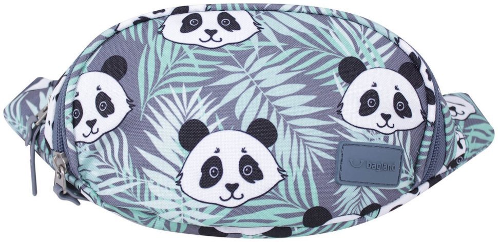 Детская бананка (поясная сумка) с принтом панд из Оксфордского текстиля Bagland 111400 modnotak фото №1