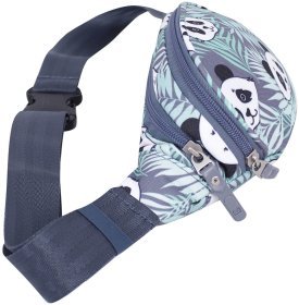 Дитяча бананка (поясна сумка) з принтом панд з Оксфордського текстилю Bagland 111400