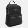 Функціональний жіночий рюкзак із чорного текстилю на два відділення Monsen 71800 - 2