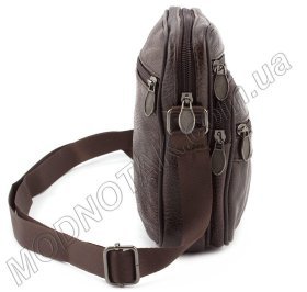 Невелика чоловіча шкіряна сумочка Leather Collection (10389)