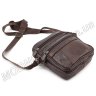 Небольшая мужская кожаная сумочка Leather Collection (10389) - 4