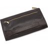 Чоловічий гаманець-клатч темно-коричневого кольору з фактурної шкіри Tony Bellucci (10565) - 4