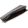 Чоловічий гаманець-клатч темно-коричневого кольору з фактурної шкіри Tony Bellucci (10565) - 2