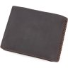 Мужское портмоне темно-коричневого цвета из винтажной кожи Tony Bellucci (10568) - 3