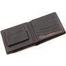 Чоловіче портмоне темно-коричневого кольору з вінтажній шкіри Tony Bellucci (10568) - 4