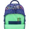 Якісний шкільний рюкзак синього кольору з текстилю Bagland (53700) - 5