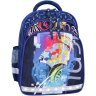 Якісний шкільний рюкзак синього кольору з текстилю Bagland (53700) - 6