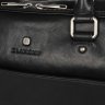 Добротна чоловіча сумка під ноутбук з натуральної шкіри чорного кольору Blamont (15853) - 12