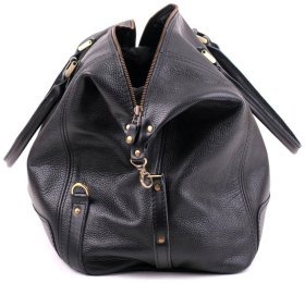 Велика дорожня сумка з натуральної якісної шкіри Travel Leather Bag (11003)