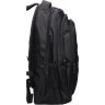 Великий чоловічий рюкзак чорного кольору з поліестеру з відсіком під ноутбук Jumahe (22136) - 3
