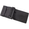 Простора сумка-планшет з натуральної шкіри чорного кольору Leather Collection (11143) - 6